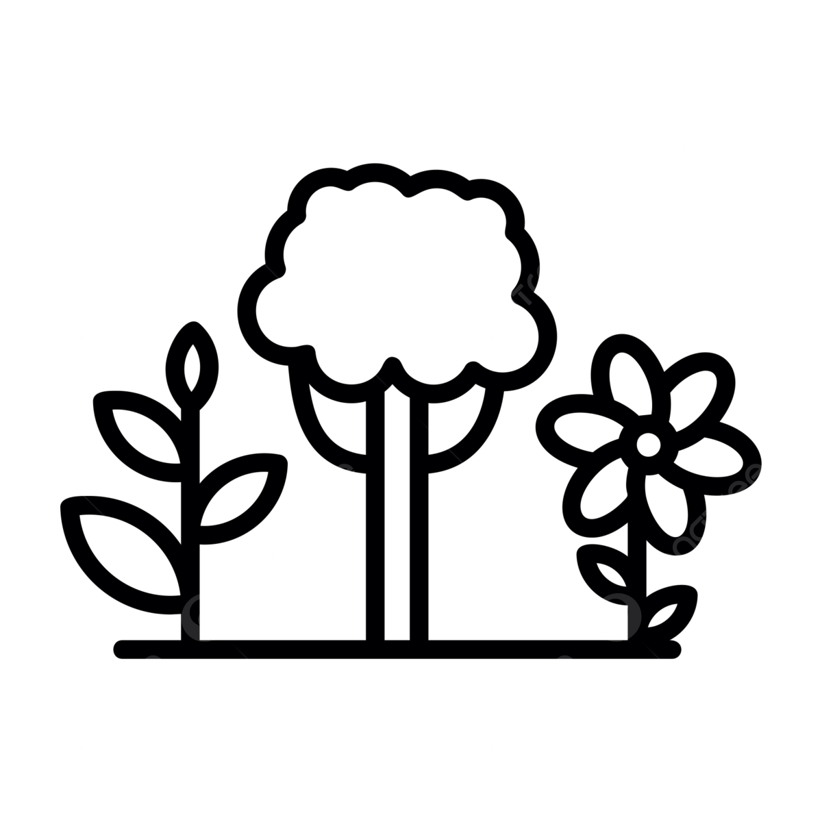 Lush landscaped gardens